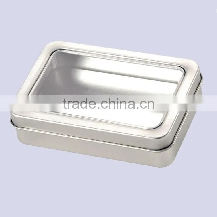 factory custom logo 4C printing window lid cooked food packaging box