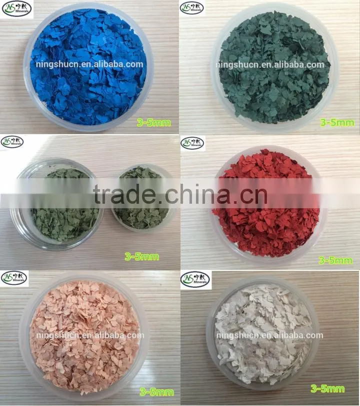 Decorative Color Chips / Flakes for Epoxy Garage Chip Floor and Epoxy Coating