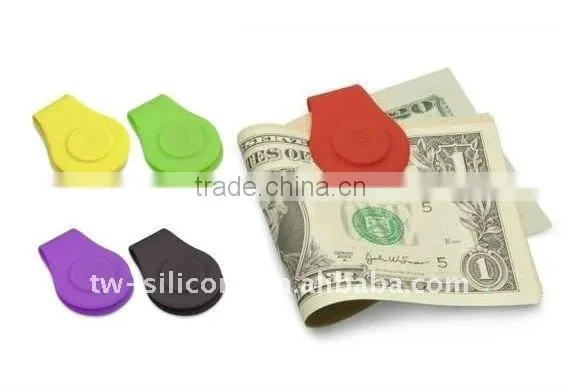 Wholesale Durable silicone money clip