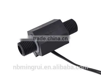 MR-2253-G1/4 Horizontal Direction Black Plastic Plastic Flow Switch