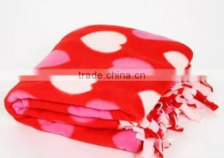 100% polyester flower coral fleece blanket with high quality and good price