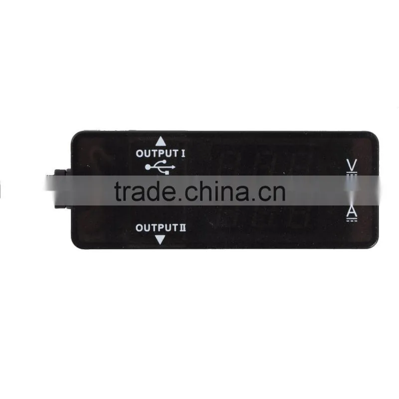 2017 Hot sales USB Power Current Voltage Amp Tester Mobile Charger For iPad
