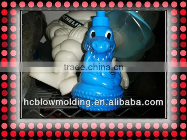 OEM Blow Molding Plastic Animal Shape Drinking Water Bottle