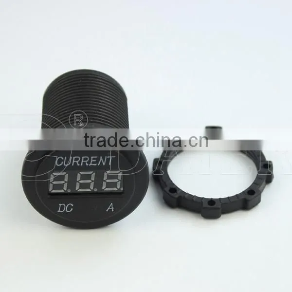 Ammeter Power Outlet Car Lighter Socket with Nut