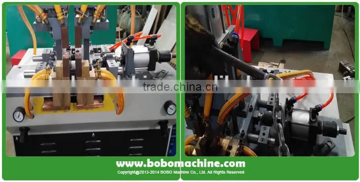 Metal pipe butt welding machine