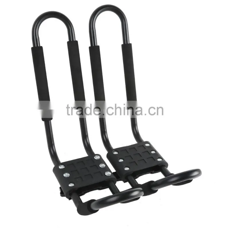 Snowboard Kayak Carrier Boat Canoe Surf Ski Board Roof Top Mounted Rack 2 Pairs
