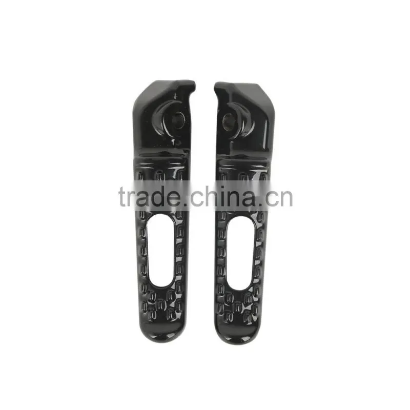 Black Rear Footrests Foot pegs For Honda CBR600RR 03-14 CBR1000RR 04-14 05 07