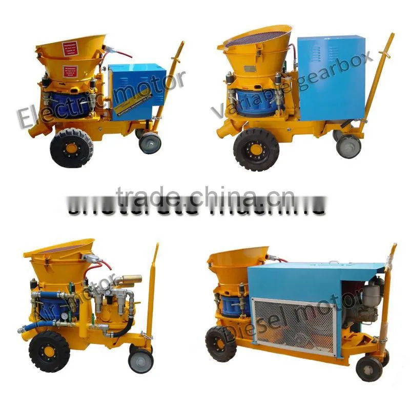 GZ-5 Diesel Drive Concrete Shotcrete Machine for Hydropower Projects with Output 5m3/h