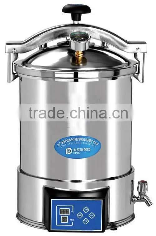 Quick-open Door Digital Automatic Portable Dental Autoclave