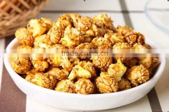 professional stainless steel industrial hot air gas football popcorn making machine maker