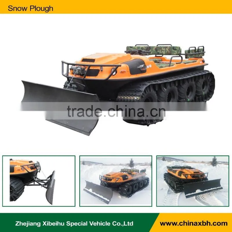 XBH forklift reversible Snow Plough for amphivious vehicle accessary