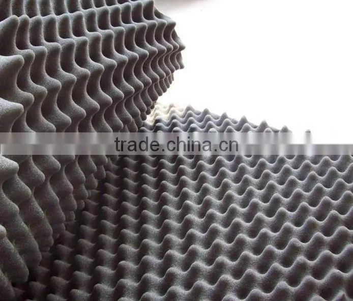 high quality acoustic rubber pyramid shape colorful
