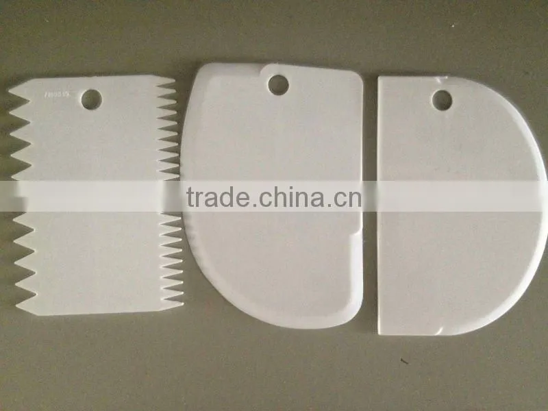 3PCS DOUGH SCRAPER SET