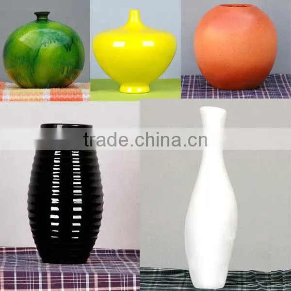Fiberglass artistic shape flower stand vases for wedding decoration