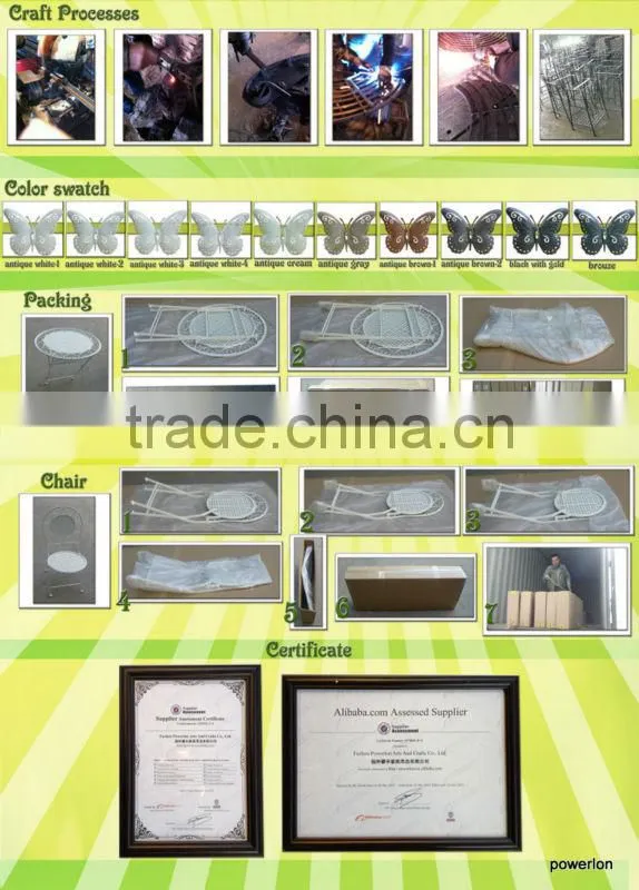 Metal vertical wall garden planter wall hanging planters