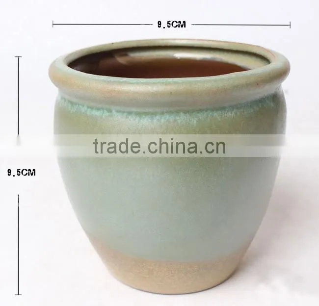 New design small indoor succulents ceramic flower pots