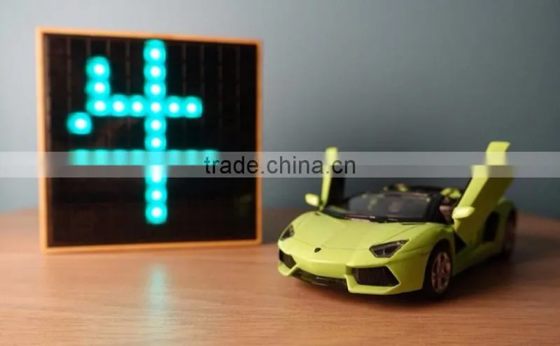Smart Mobile Phone Control Bluetooth Flashing Speaker, Portable Table Decorative Magic Bluetooth Speaker With FM Radio For Sale