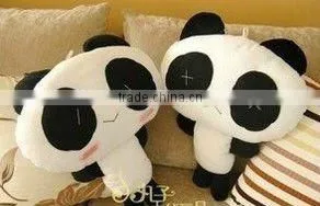 Stock small order supply fashion LED light cushion new design cushion
