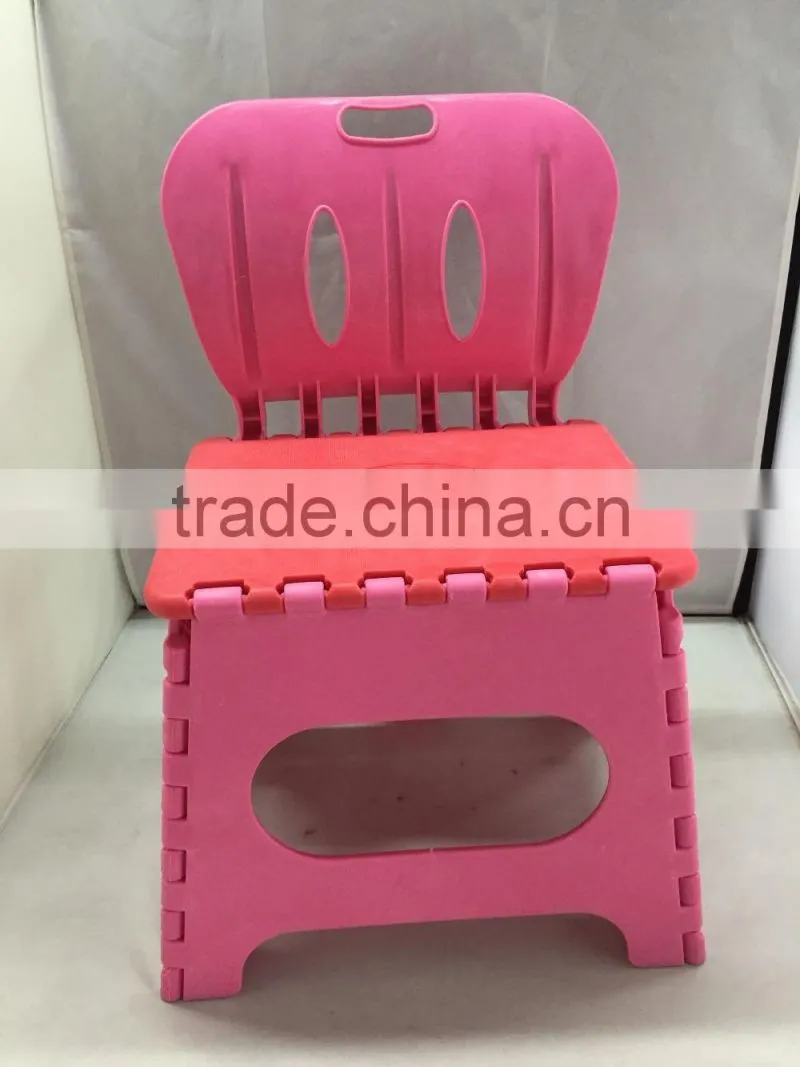 popular plastic chair with back for kids