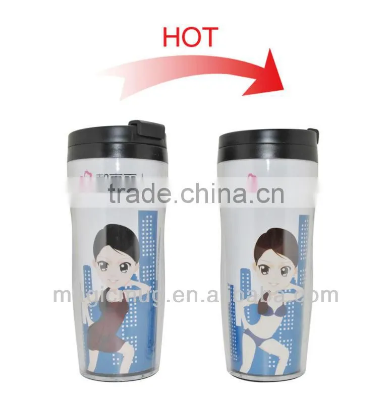 double wall plastic coffee cup