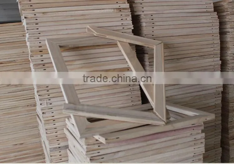cheap unfinished paulownia frame bar for picture frame