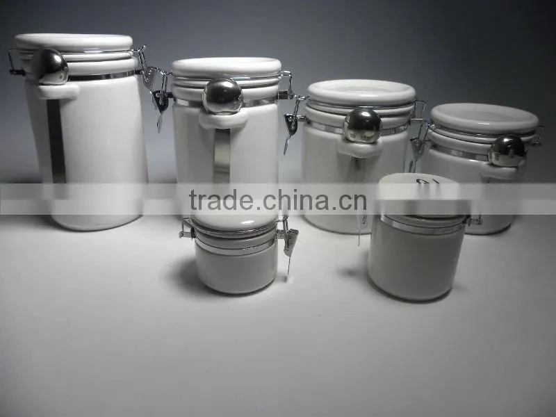 ceramic canister set