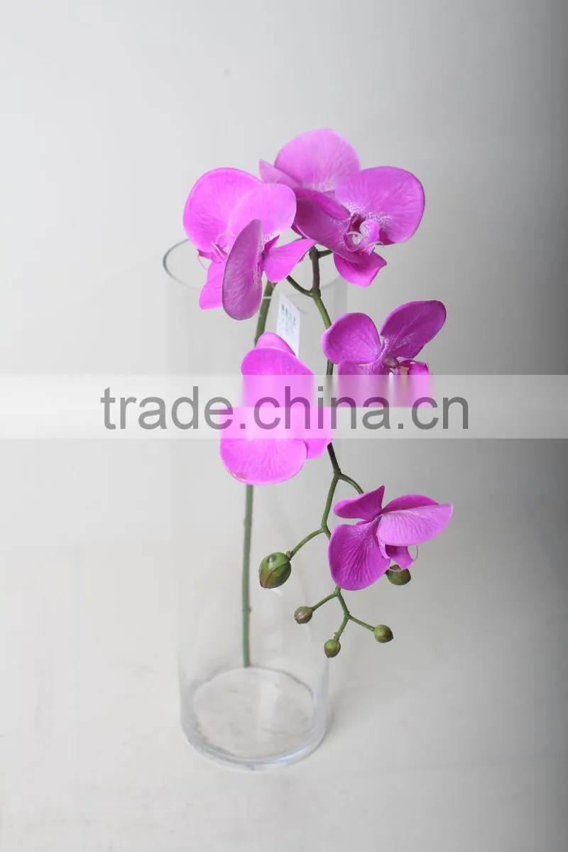 Plastic butterfly orchid artificial butterfly orchid decorative flowers for Promotion