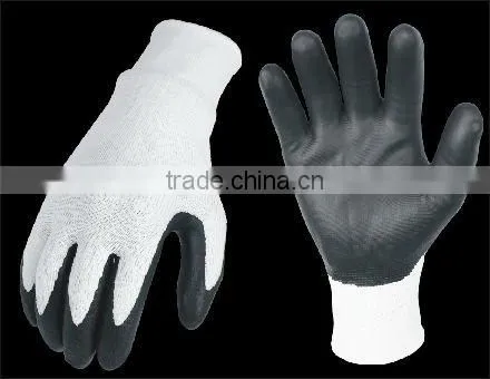 13gauge nitrile coated nylon glove