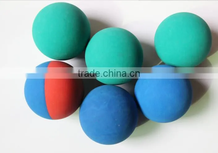 Colorful High Bouncing Squash Ball for Tennis Racket Rubber Toy Ball