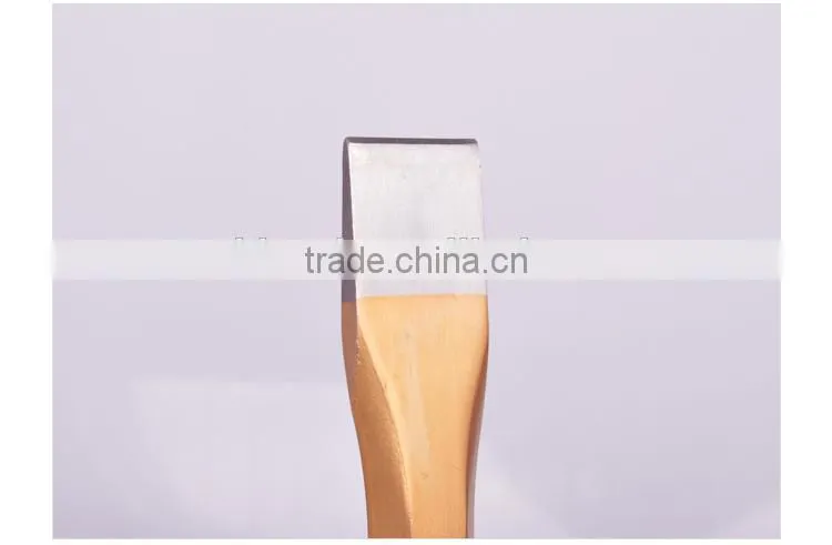 Hex pointed CRV chisel With rubber handle