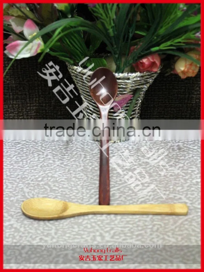 Eco-friendly bamboo coffee spoon for promotion