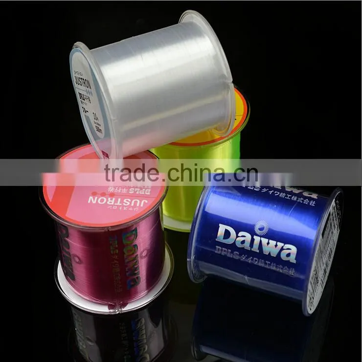 Colorful fishing line nylon fishing line 500m nylon monofilament fishing line