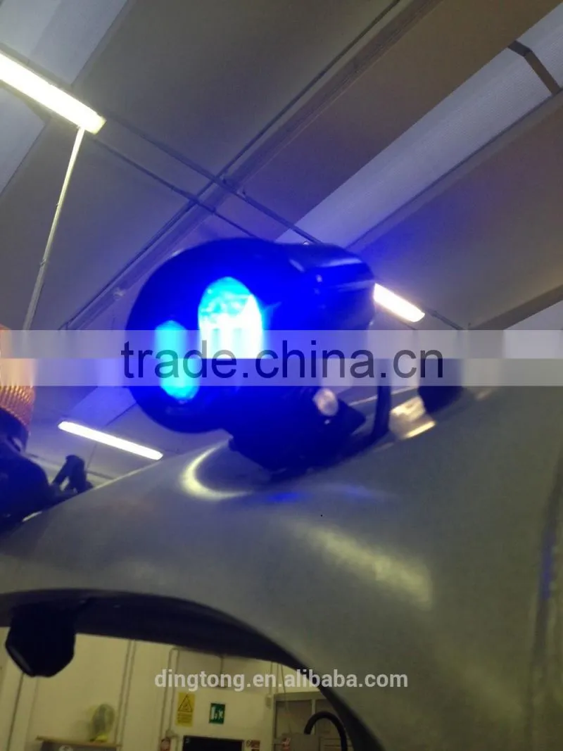 110v 58v Blue Led Spot Work Light 6W Oval forklift Lamp led headlight for forklift