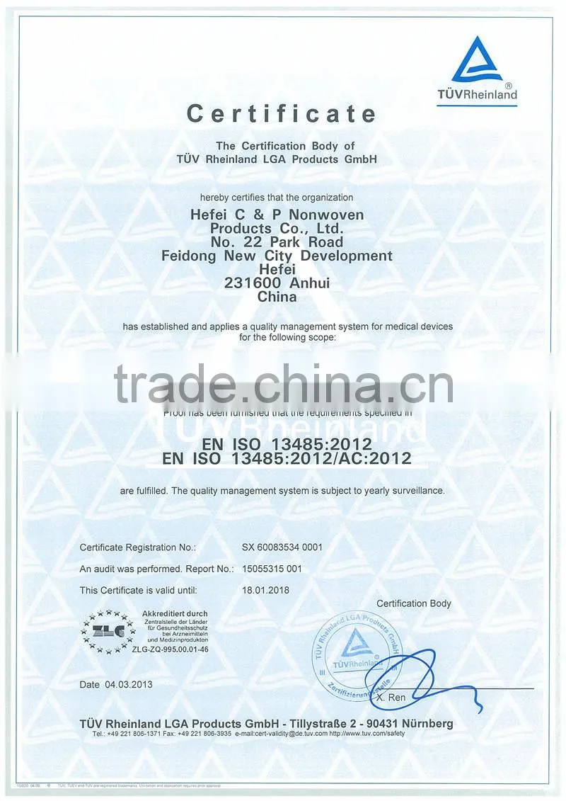 nonwoven disposable Bedding Set/Quilt/Sheet/Bed Cover/Pillow/Duvet for surgical and hotel use
