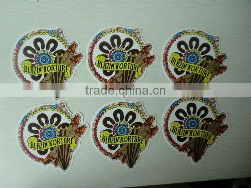 Custom adhesive PVC plastic bottle sticker printed labels waterproof sticker label for bottle