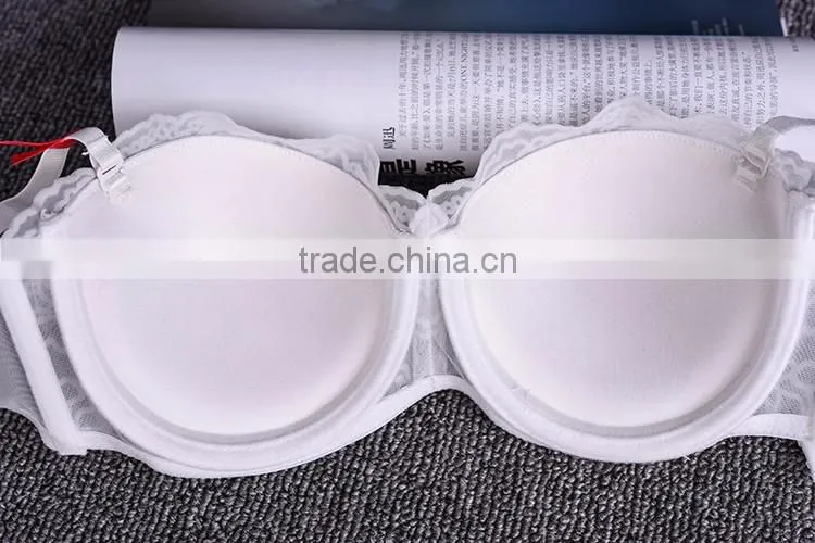 Body color sexy breast woman bra set