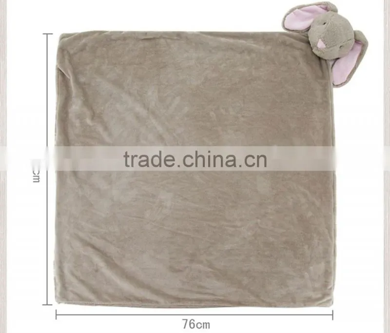 Best Sell Baby Product Coral Fleece Plush Baby Soft Toy Blanket