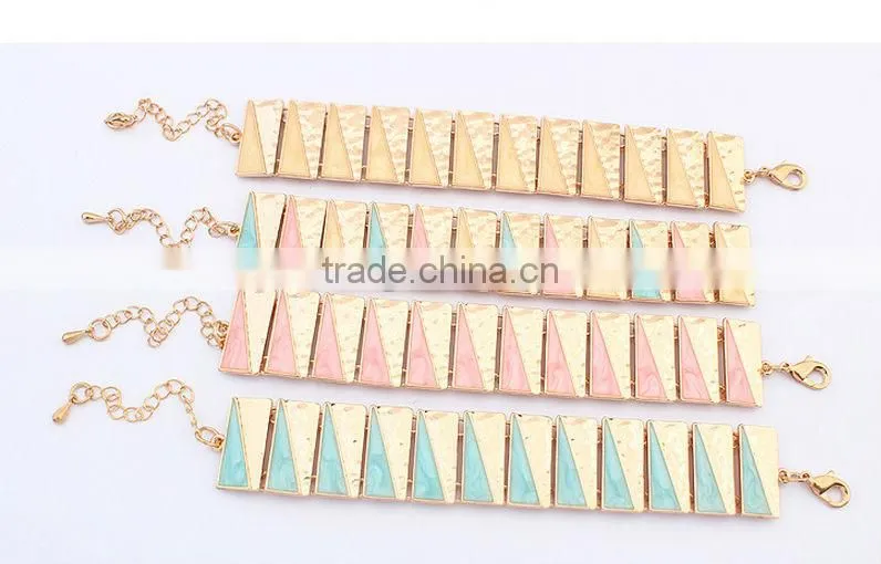Restoring ancient ways punk bracelet female personality geometry joker alloy bracelet bracelet