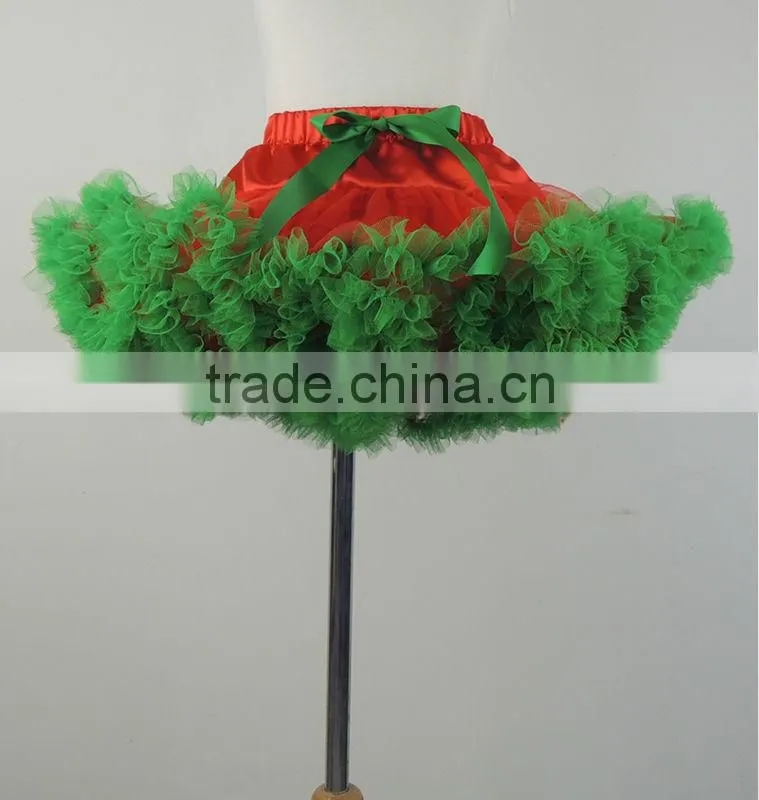 Baby Girls Christmas Pettiskirt Fluffy TuTu Skirts For Baby Girls
