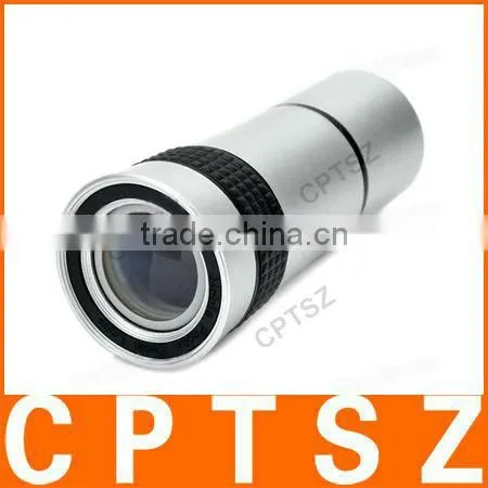 10x Zoom Telescope Lens W/ Back Holder Case for tablet