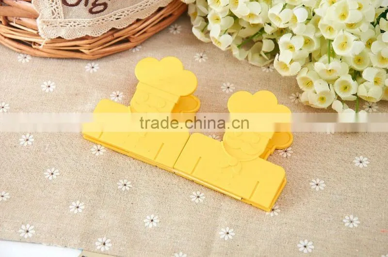 Plastic Food bag clips for kitchen using, New Arrival kitchen bag clips