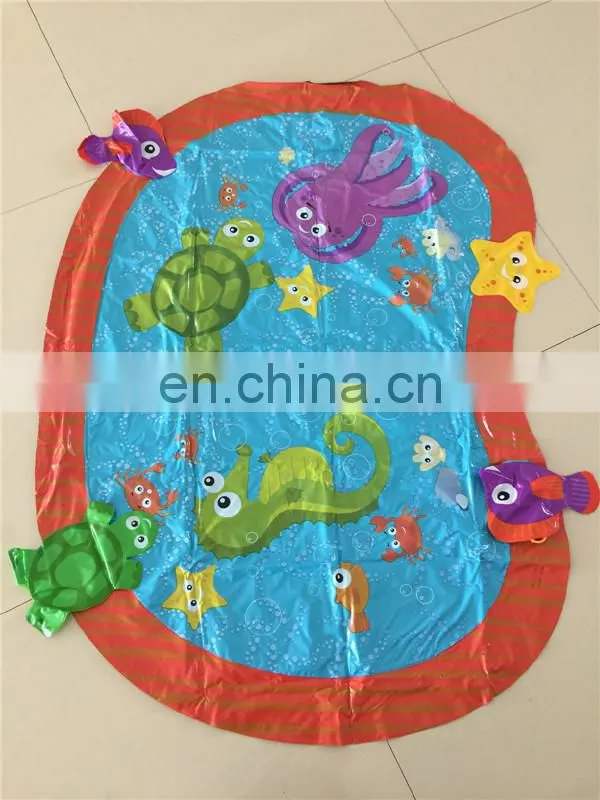 Outdoor Children Inflatable Animal Water Spray Toy Mat