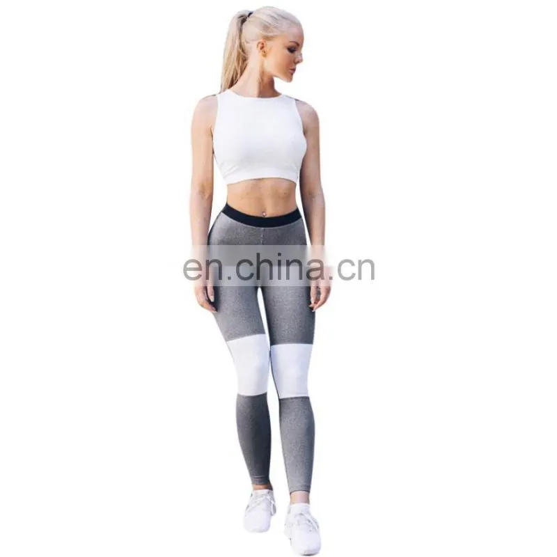 Female Sexy High Running Pants Quick Dry Elastic TrousersTights Waist Yoga Pants Body Shaper