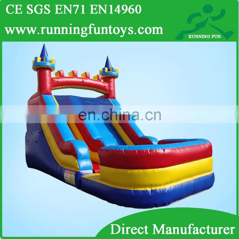 inflatable wet/dry slide,inflatable water slide, inflatable slides manufacturer RF63