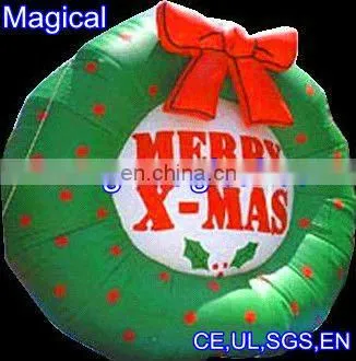 Christmas yard inflatable lamp/inflatable christmas