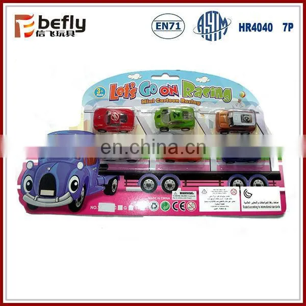 Novelty racing pull back car