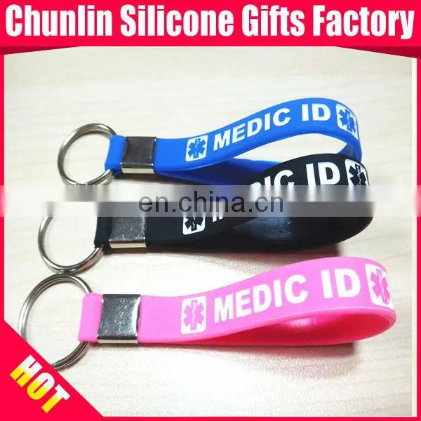 Silicone Rubber Keychains as Wedding Gifts