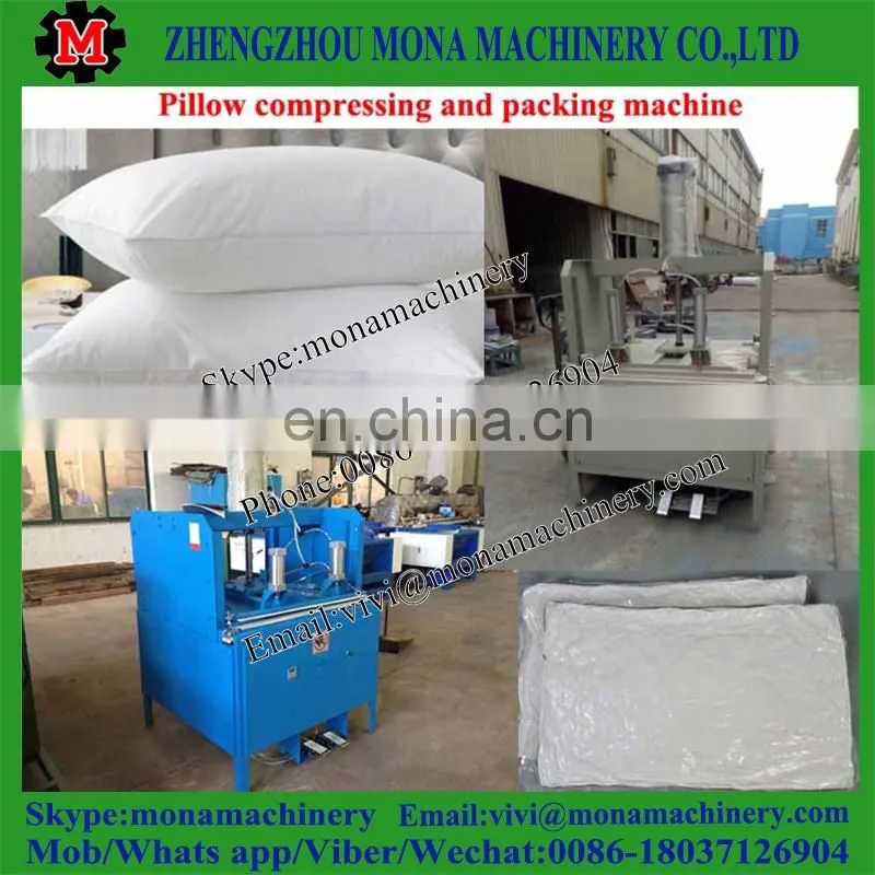 Single cylinder vacuum pillow compressing packing sealing machine
