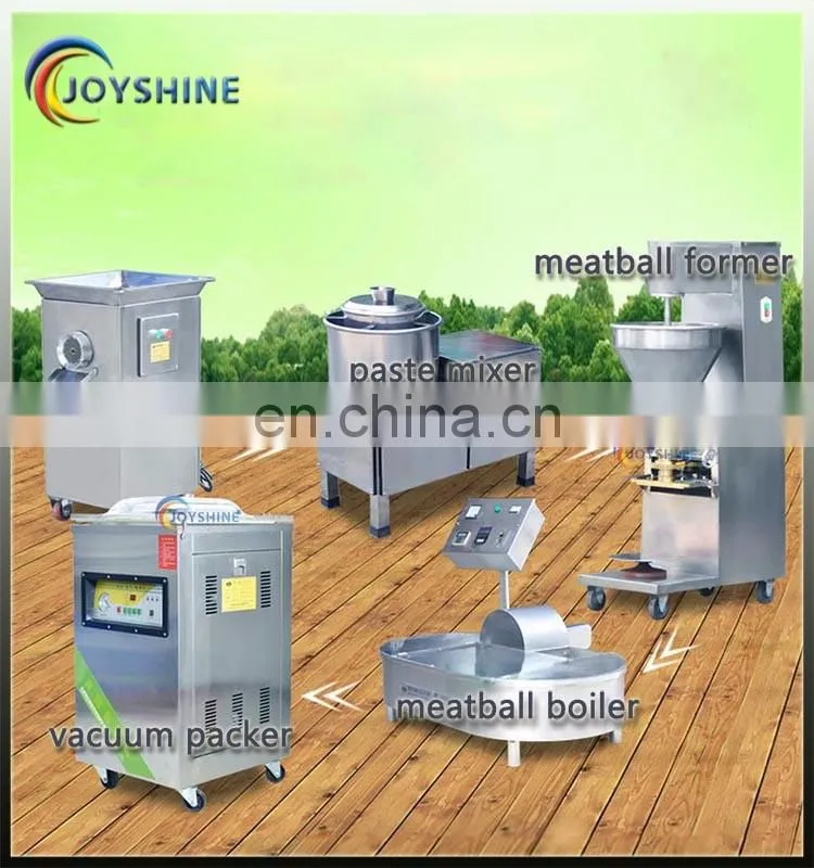 Frequency control fish meat hamburger form machine