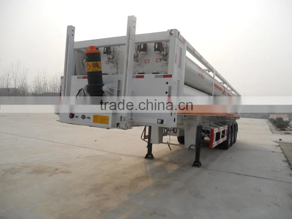2014 products 8 tubes 25Mpa tube trailer